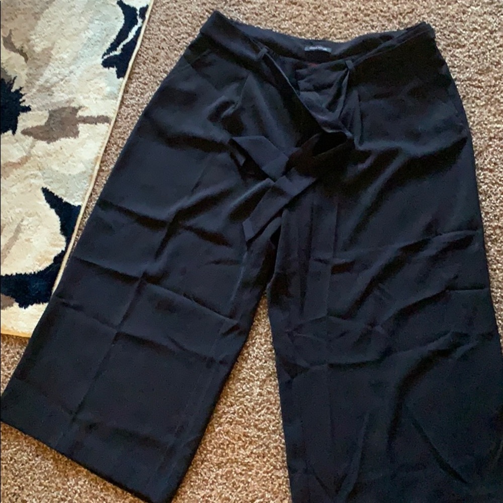 Wide leg gaucho pants